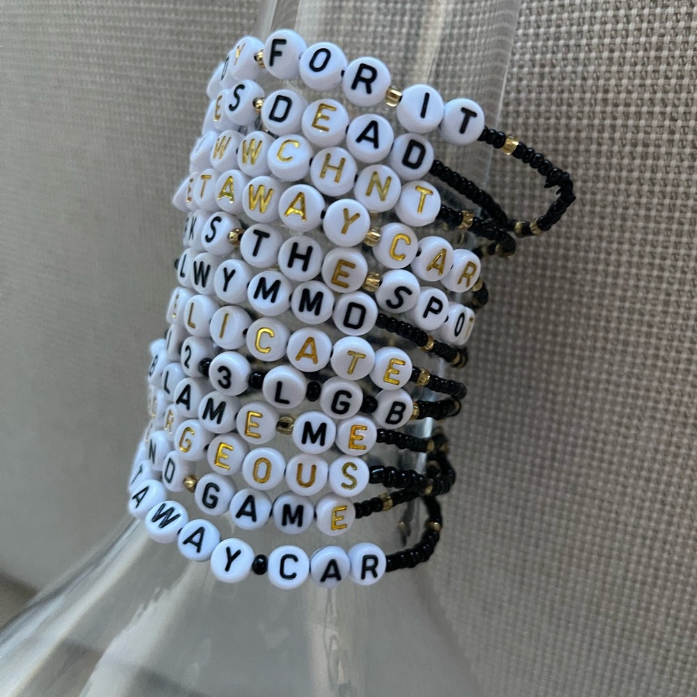 Bestselling Friendship Bracelets for Trading at Taylor Swift events. 25 Pack - Picture 10 of 16